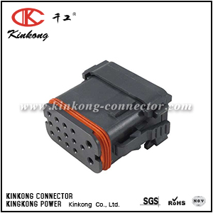 DT16-15SA-K003 15 way female DT series housing auto connector
